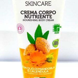 Crema corpo nutriente con Olio di Mandorla e Calendola 200 ml