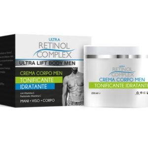 Crema corpo idratante tonificante Men