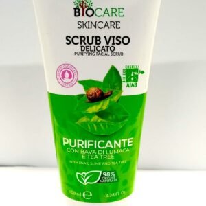 Scrub viso delicato purificante con Bava di Lumuca e Tea Tree 100 ml