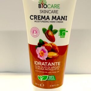 Crema mani idratante con Olio di Argan e Rosa Mosqueta 100 ml