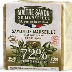 Maitre Savon de Marseille - Sapone all'olio d'oliva di Marsiglia - 200g