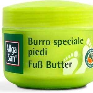 Allga San Crema Piedi Secchi e Screpolati, 200 ml - Idratante e Profumata