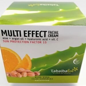 Multi Effect Facial Cream Aloe + Argan + Acido Hialuronico + vit. C