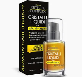 Cristalli liquidi con olio di Argan 50 ml