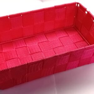 Contenitore con filo di ferro e nylon colorato - FUXIA