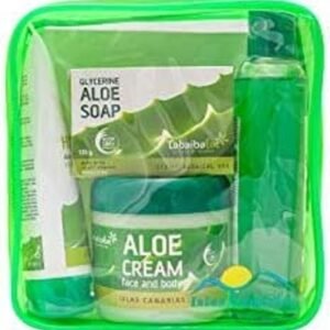 Set da toilette Aloe Vera delle Isole Canarie Tabaibaloe