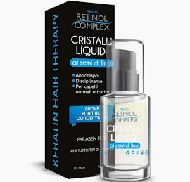 Cristalli liquidi Semi di Lino per tutti i tipi di capelli 50 ML